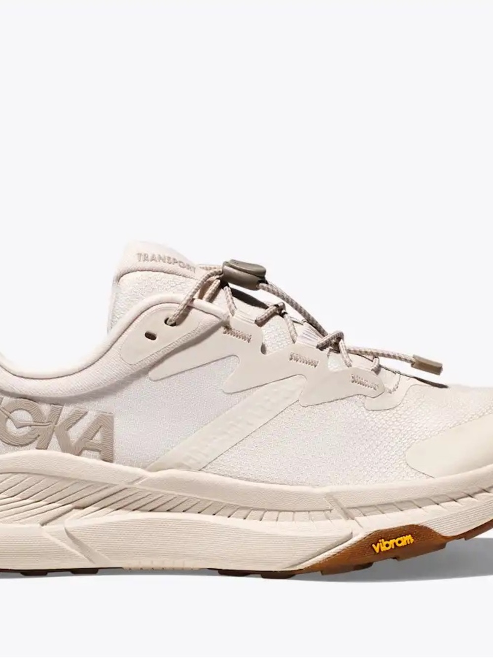 HOKA WOMEN TRANSPORT EGGNOG Size 7.5B